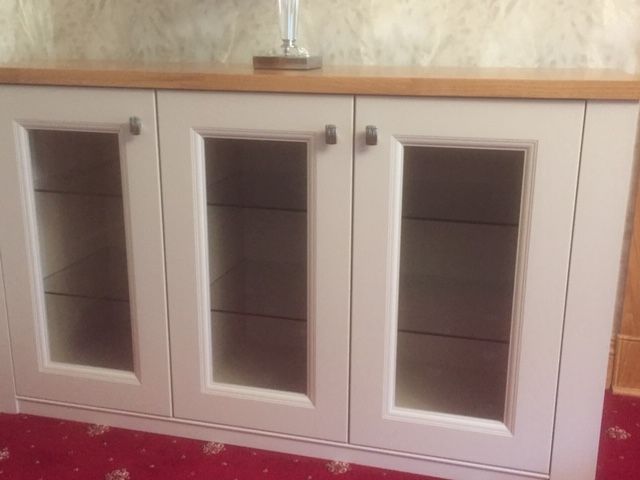 Bespoke kitchen units go to a customer in Portadown